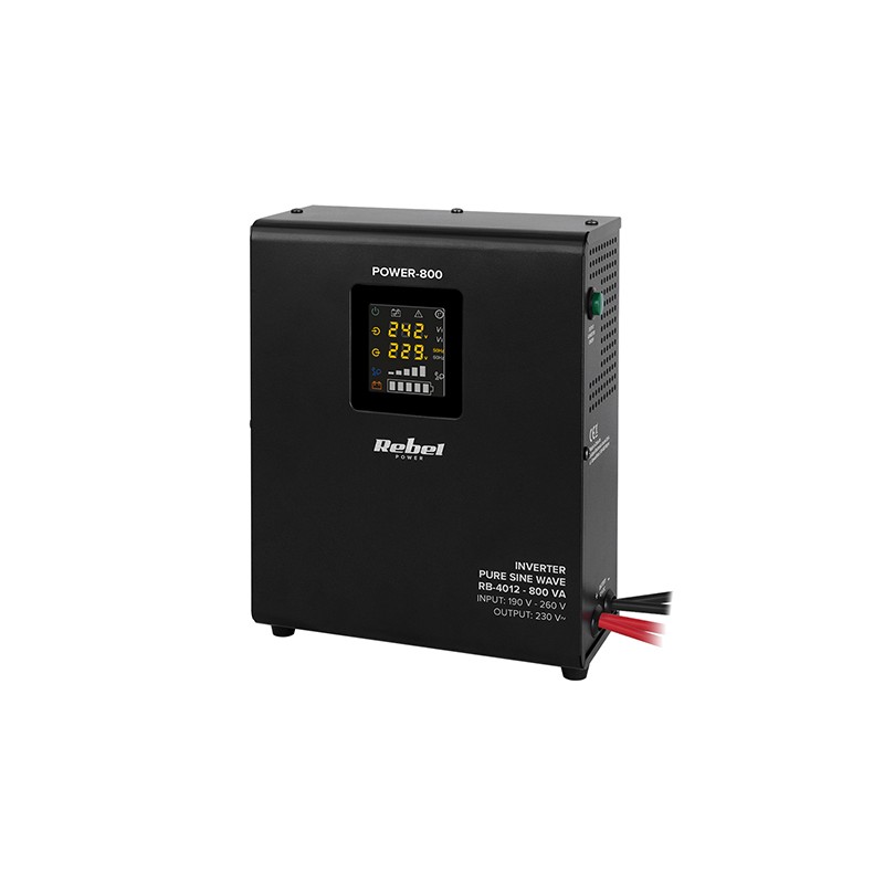 UPS CENTRALE SINUS PUR 800VA 500W 12V REBEL, RB-4012 - imagine 7